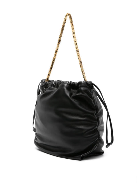 Moschino: Bolso shopper de piel