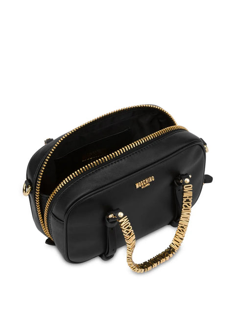 Moschino bolso de mano de piel