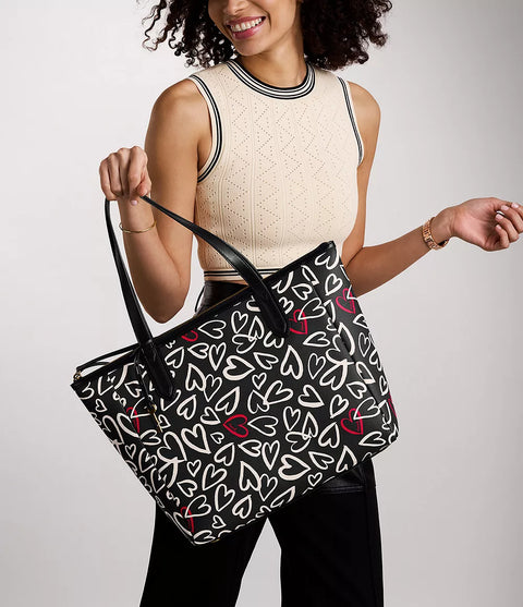 Amplio bolso Tote